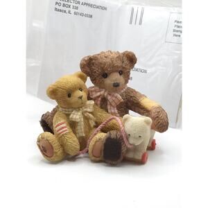 2000 Cherished Teddies 786683 Todd And Friend Bear Figurine